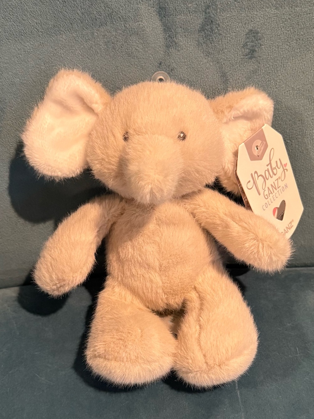 ~NWT~GANZ Baby Collection Elephant Plush Lovey Replacement